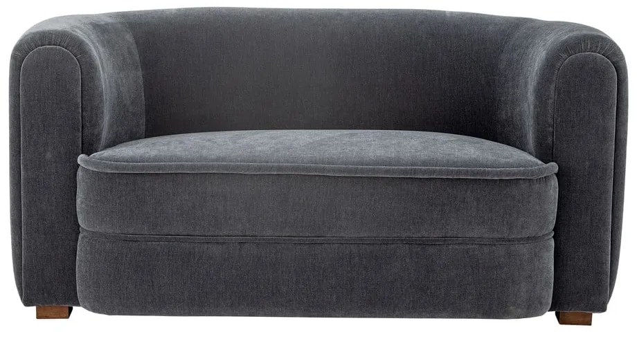 Szaroniebieska aksamitna sofa 152 cm Malala – Bloomingville