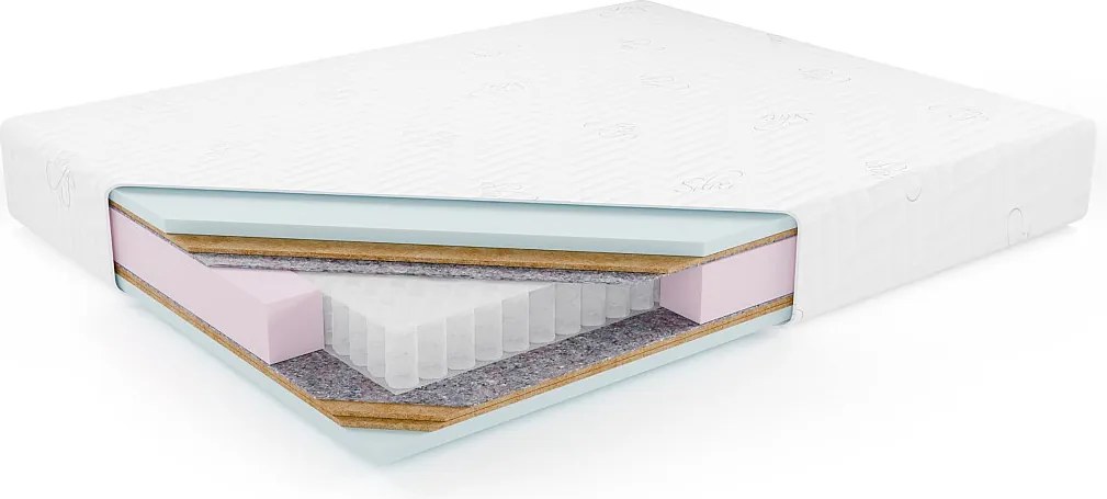 Materac kieszeniowy KRETA PREMIUM, 100x200 cm, H3/H4