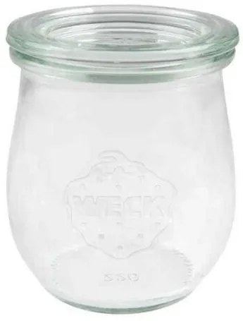 Weck 6-częściowy zestaw słoików do wekowania Tulpe1062 ml z akcesoriami, średnica 100 mm