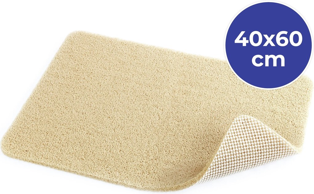 Mata antypoślizgowa pod prysznic Wellness, 60 x 40 cm