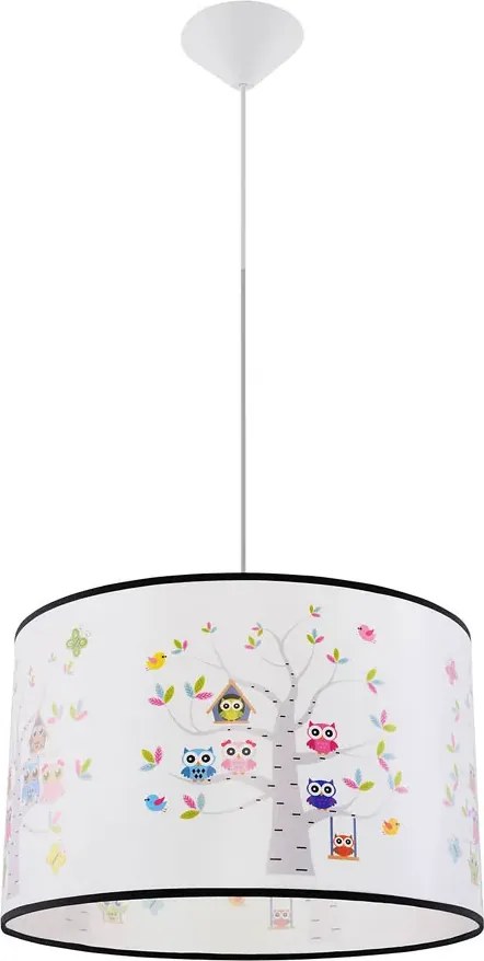 Lampa wisząca dla dzieci w sówki - 3X A593 S9-Z63