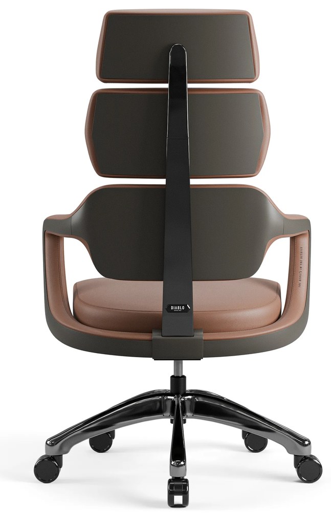 Fotel do gabinetu Diablo V-Modular, Sugar Brown