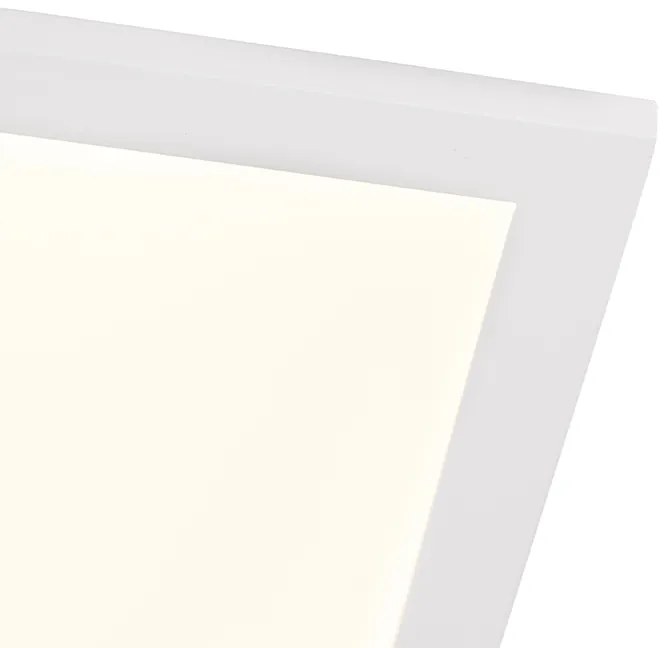Nowoczesna lampa sufitowa stalowa 120 cm z LED 4-stopniowym ściemniaczem - Liv Nowoczesny Oswietlenie wewnetrzne