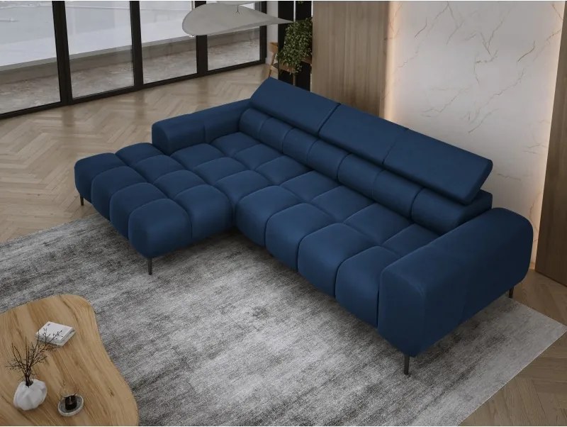 Narożnik PLAZA MINI wolnostojący Lewostronny w tkaninie SOLAR 79 WERSAL