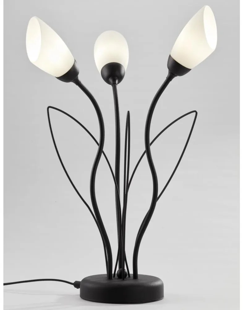 Jupiter 2065 - Lampa stołowa GLORIOSA 3xG9/14W/230V czarna