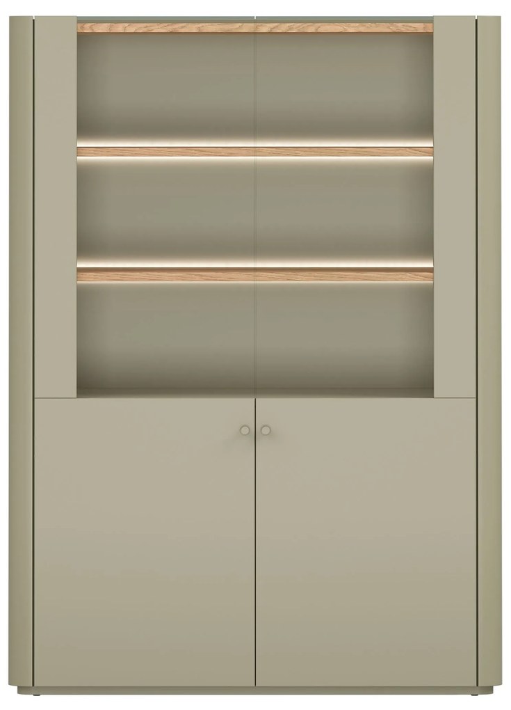 Witryna Elivo 100 cm - eukaliptus / dąb baltic dune