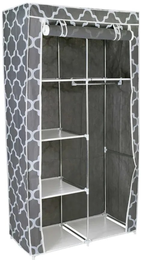 Tekstylna szafa z geometrycznym wzorem 45x12x4 P1-F70