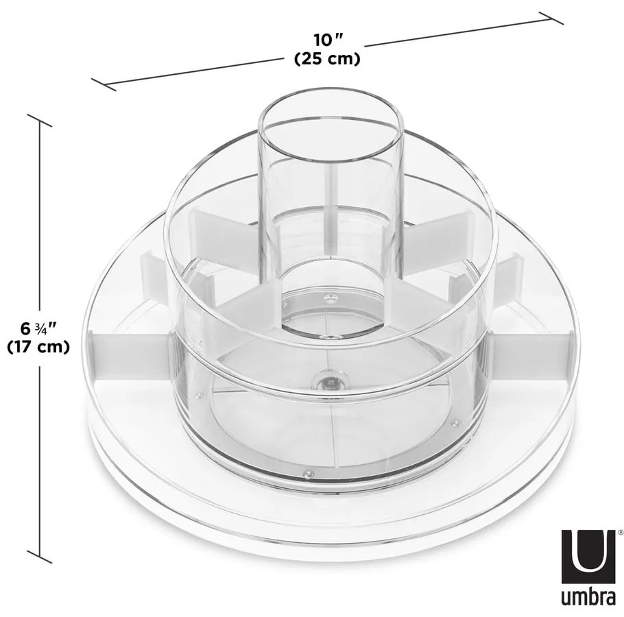 Plastikowy organizer łazienkowy Cascada – Umbra