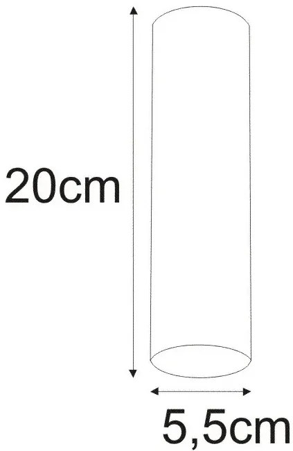 Biały nowoczesny plafon spot sufitowy 20 cm - 3X A734 T1-T71