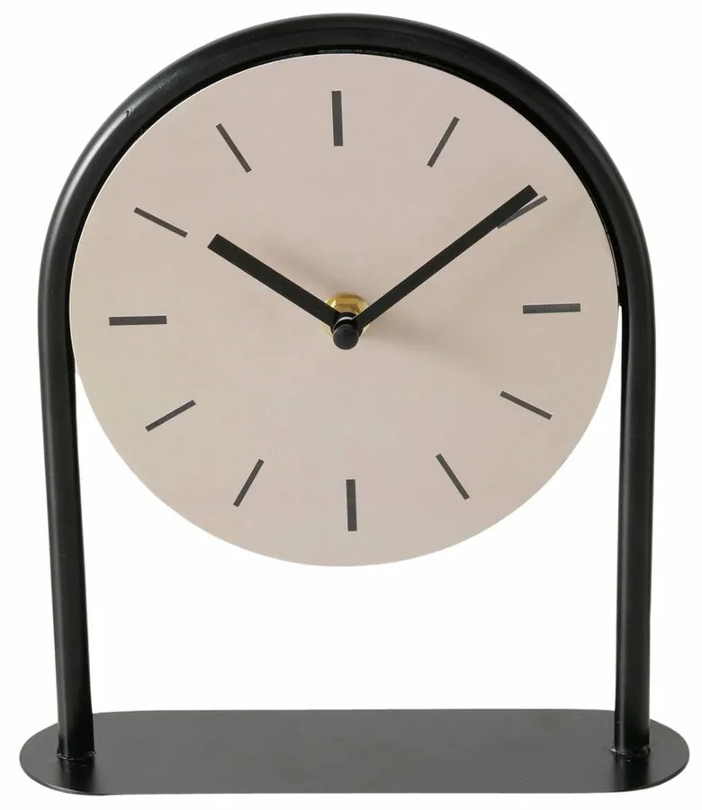 Metalowy zegar stojący DIABOLO, wys. 22 cm