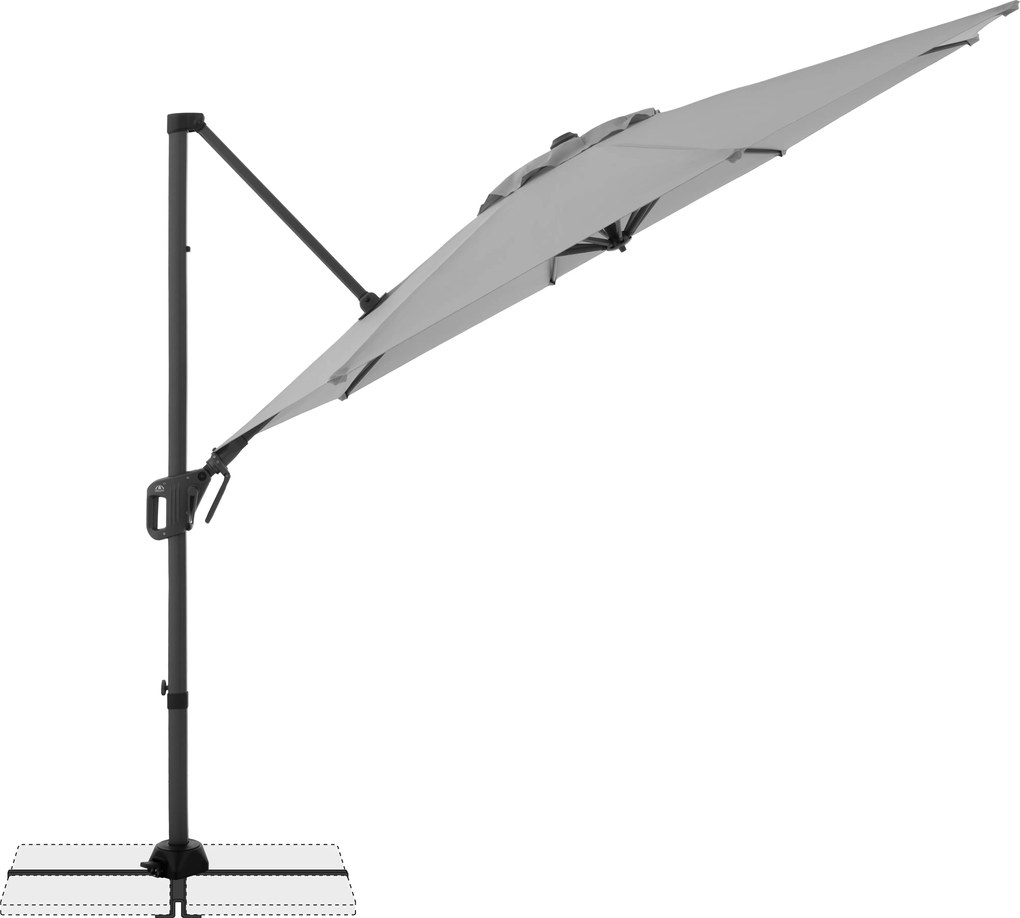 Doppler Parasol ogrodowy LIFE 310 cm z bocznym wysięgnikiem