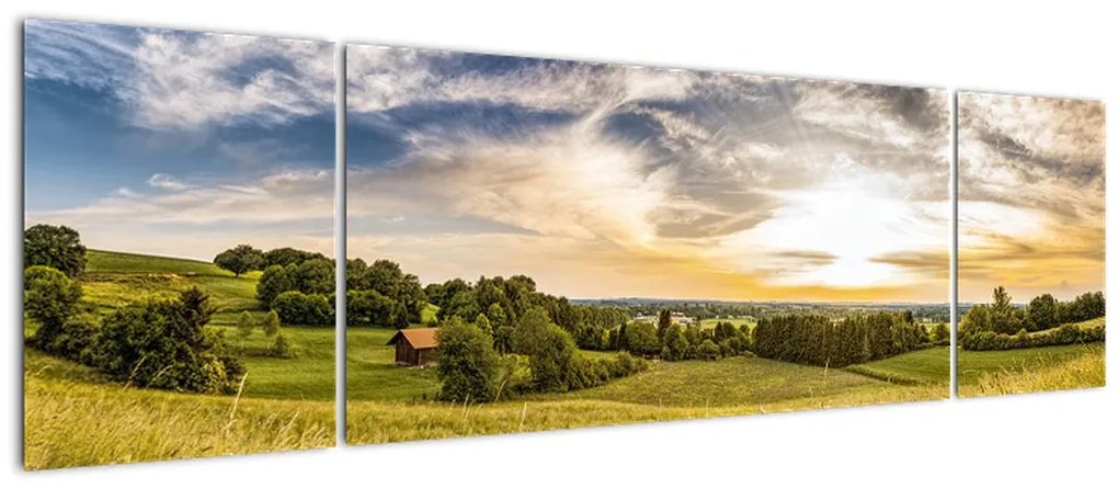 Obraz krajobrazu (170x50 cm)
