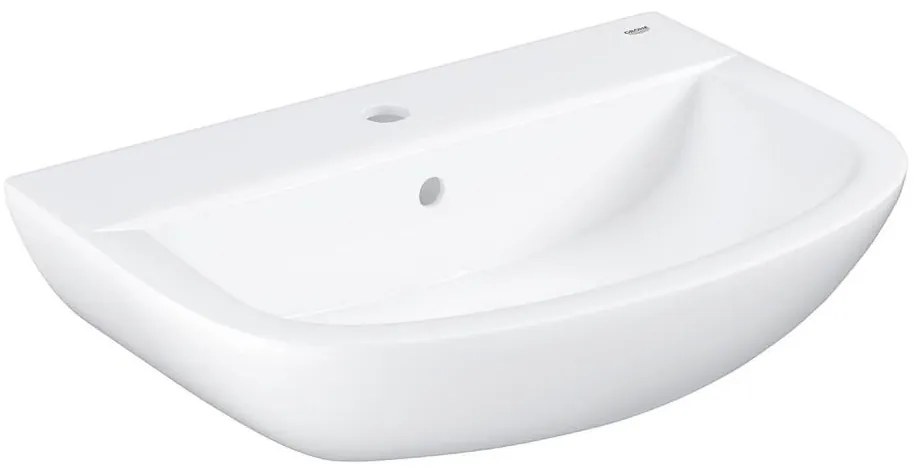 GROHE 39421000 - Umywalka wisząca BAU CERAMIC 609 × 442 mm ceramika/biała