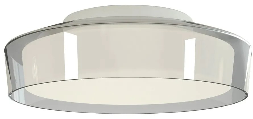Biała lampa sufitowa SULION Nilo, ø 30 cm