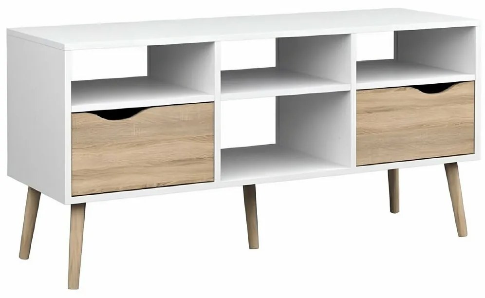 Stolik pod telewizor OSLO 75391, biały