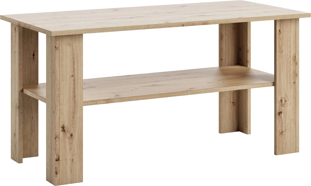 Ława ALBANO 100 cm Stolik Kawowy do Salonu, Dąb artisan