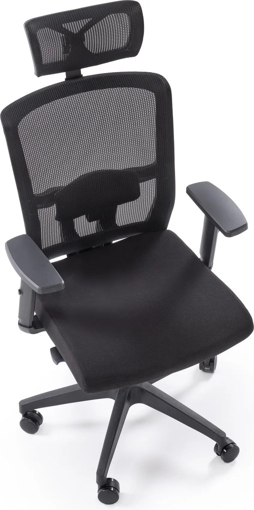 Ergonomiczny fotel biurowy Mason Halmar, zgodny z normą BHP