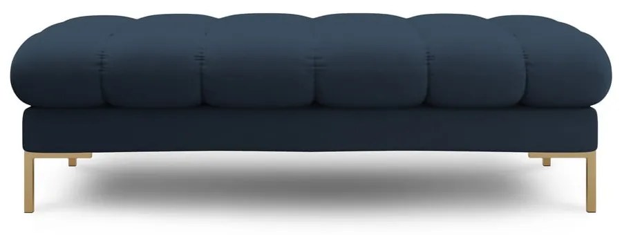 Ciemnoniebieska tapicerowana ławka Bali – Cosmopolitan Design