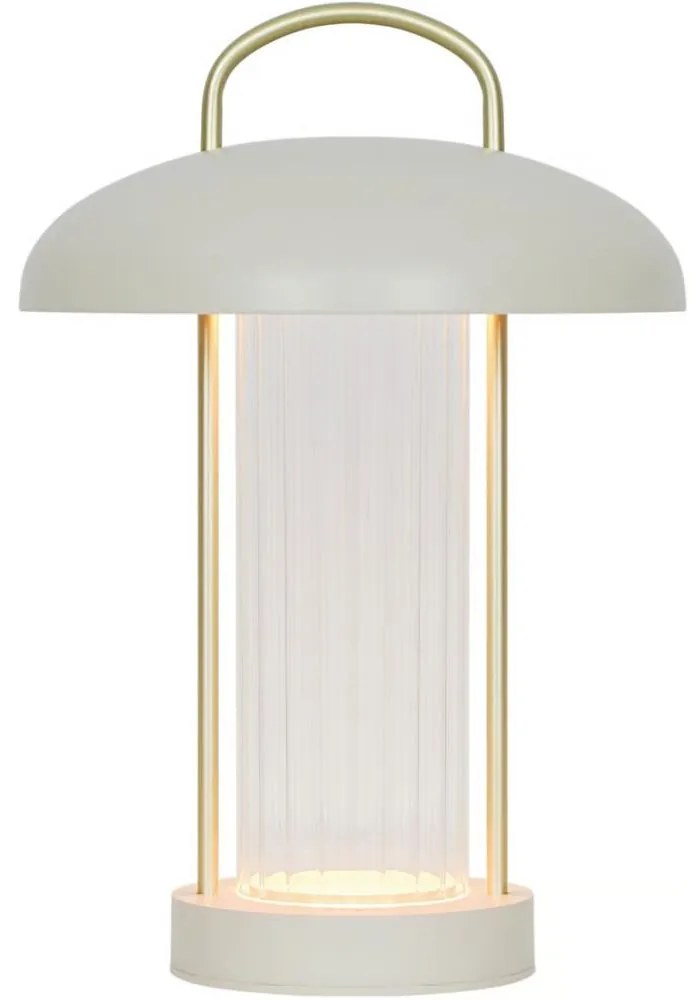 Nordlux - ściemnialna, ładowalna, dotykowa lampa stołowa MIRANO LED/3W/3,7V, beżowa