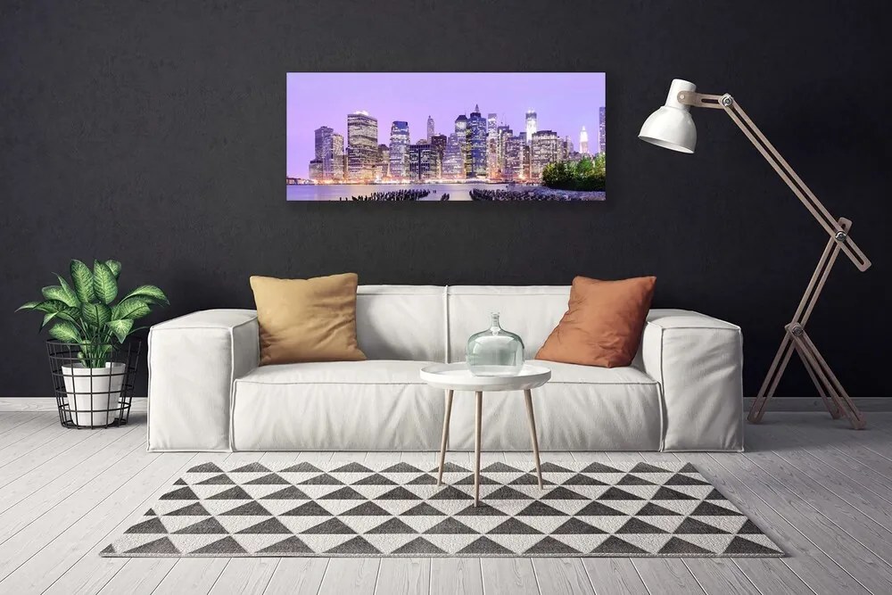 Obraz canvas Rytm Miejskiej Zabudowy