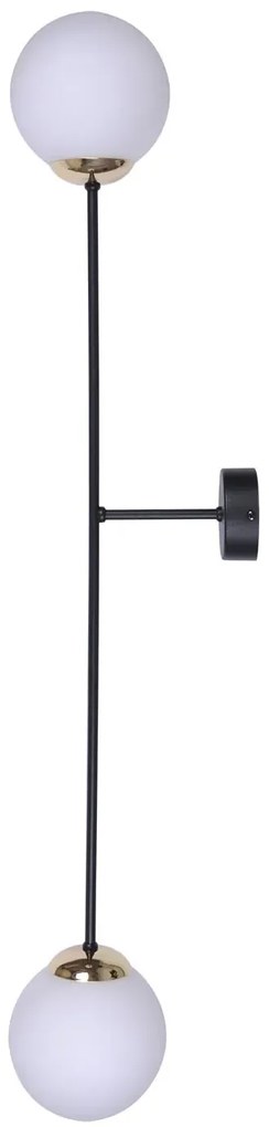 Dwustronny kinkiet szklane kule - 4X S850 S6-T18