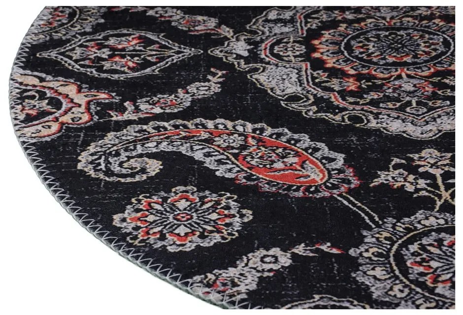 Czarny dywan odpowiedni do prania 160x230 cm – Vitaus