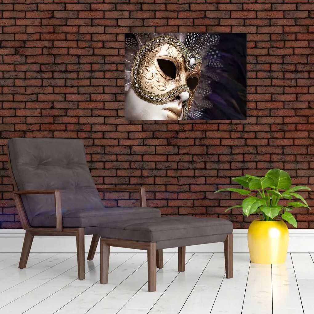 Obraz rzeźby z drapakiem (70x50 cm)