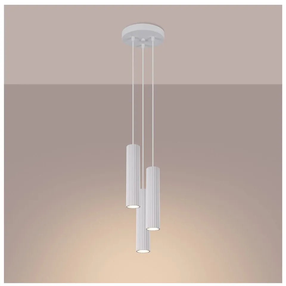 Biała lampa wisząca ø 19,5 cm Gleam – Nice Lamps