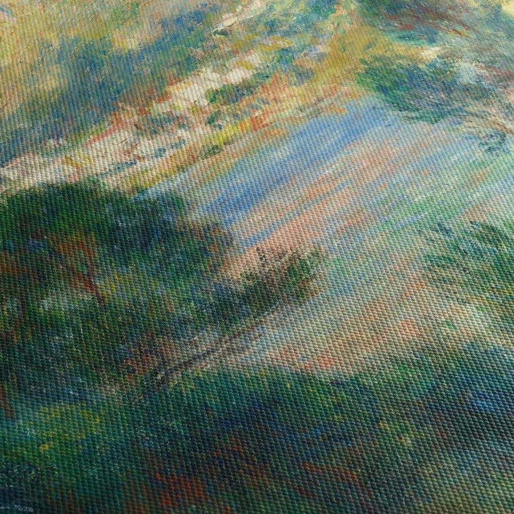 Obraz - Auguste Renoir, View of Monte Carlo from Cap Martin, reprodukcje (170x50 cm)