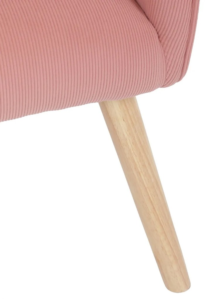 Fotel na uszach PINK2, różowy