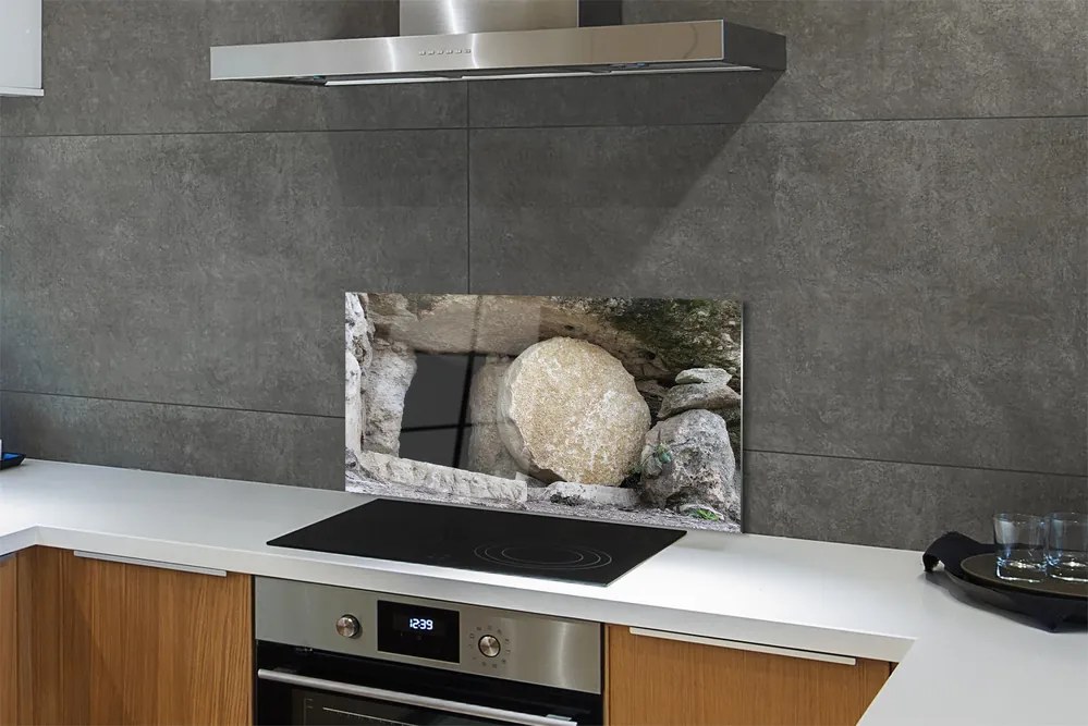 Szkło Ozdobne do Kuchni Tajemnicza Jaskinia