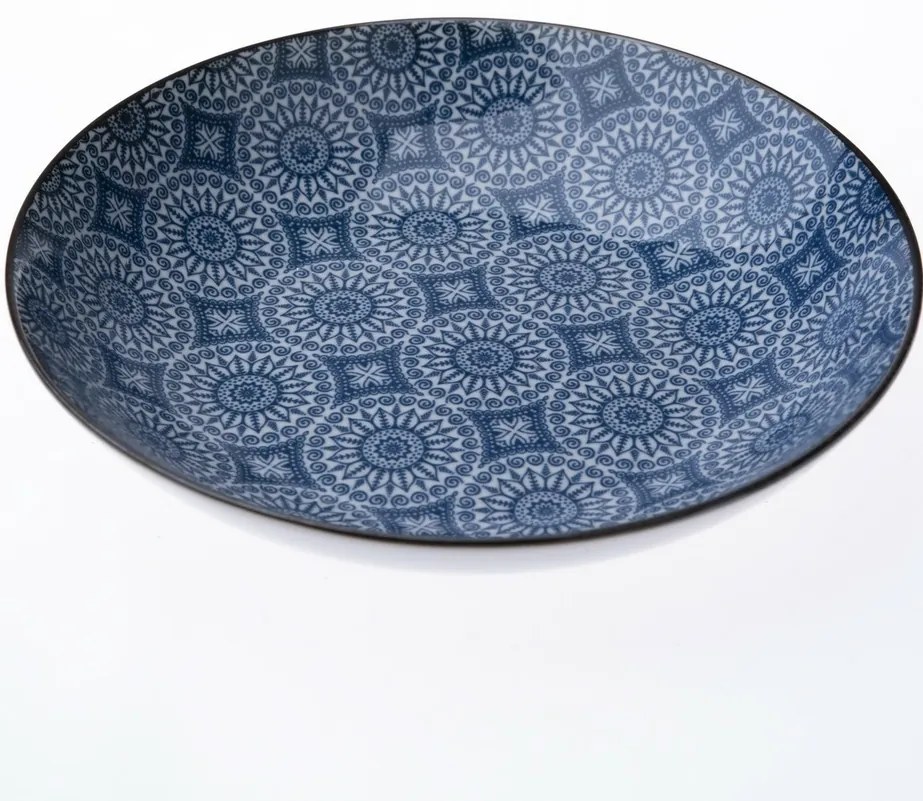 Porcelanowy talerz głęboki Oriental 21,5  cm