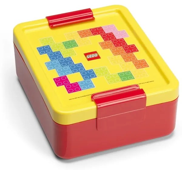 Pojemnik śniadaniowy dla dzieci z butelką Brick – LEGO®