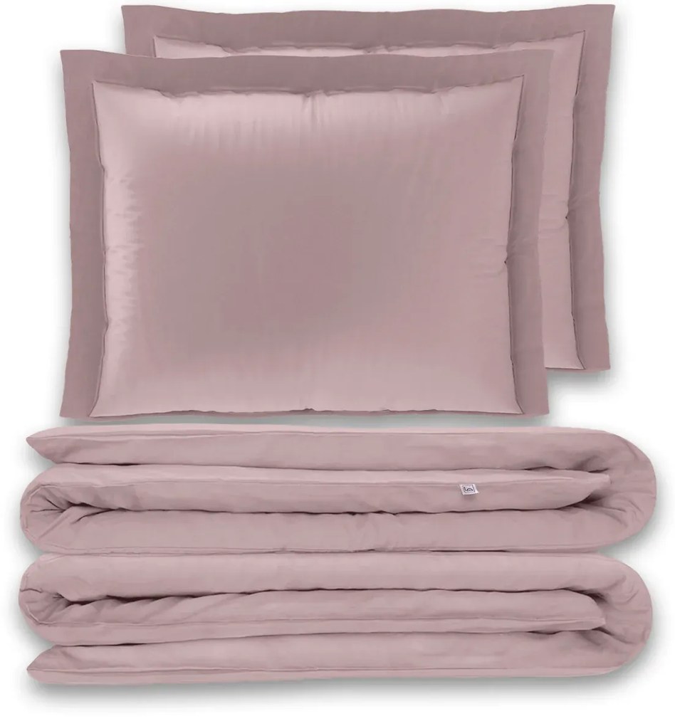 Pościel bawełniana pudrowy róż | LaCama