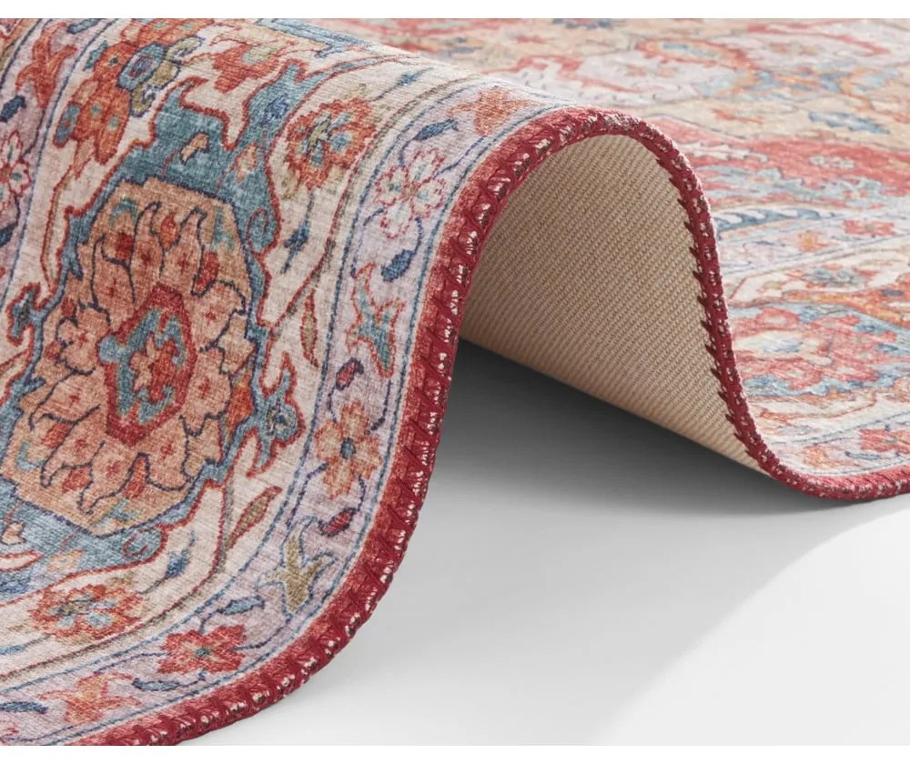 Jasnoczerwony dywan Nouristan Sylla, 80x150 cm