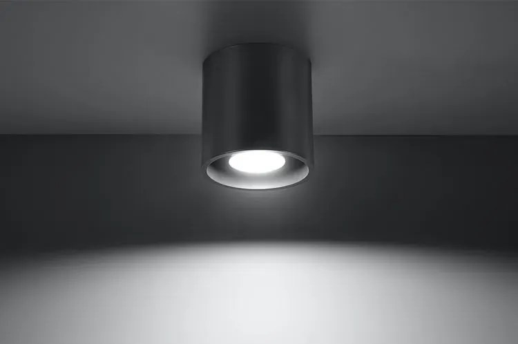 Okrągły plafon LED antracyt - EX538-Melvis