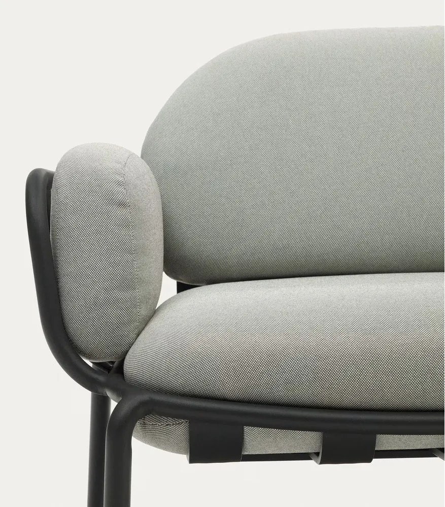 Jasnoszara sofa ogrodowa Joncols – Kave Home