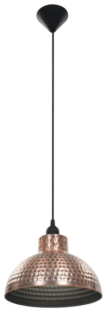 Komplet dwóch metalowych lamp wiszących - EX16 F8-E62