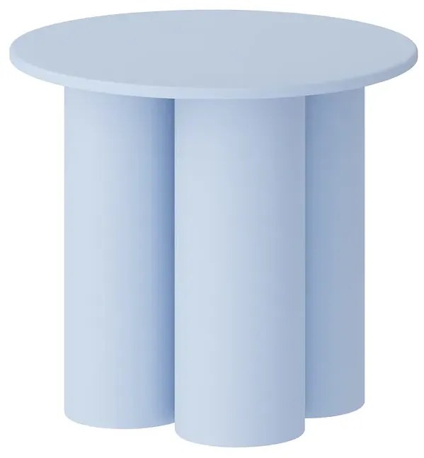 Niebieska stylowa ława 80 cm W8-W81