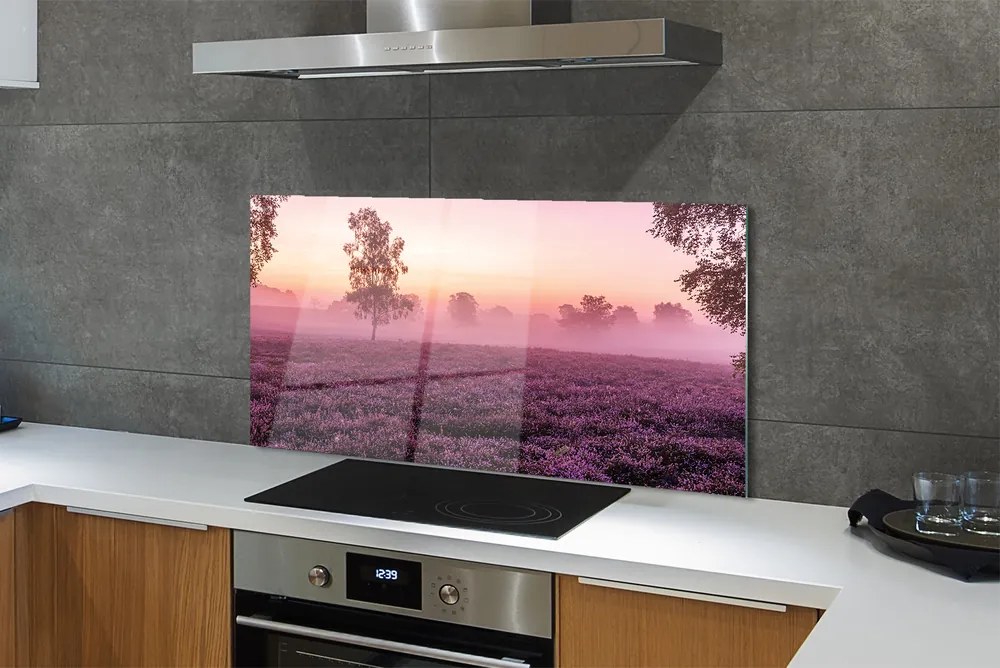 Szklany Panel Koloryt Wrzosowiska