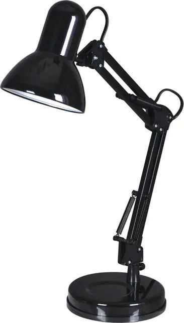 Czarna lampa biurkowa do pracowni G6-Z89