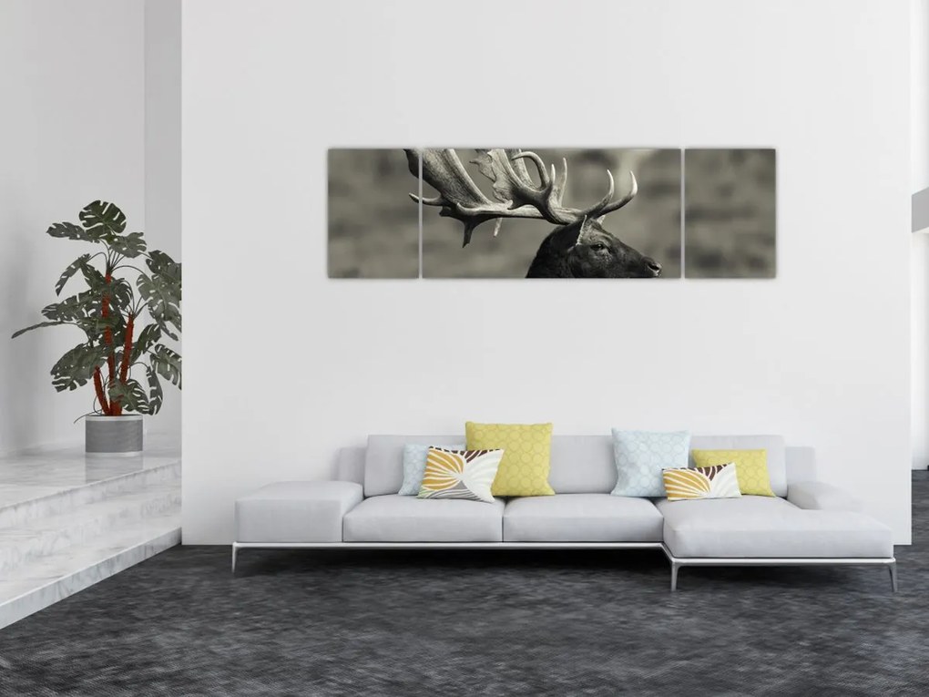 Obraz - Jeleń (170x50 cm)