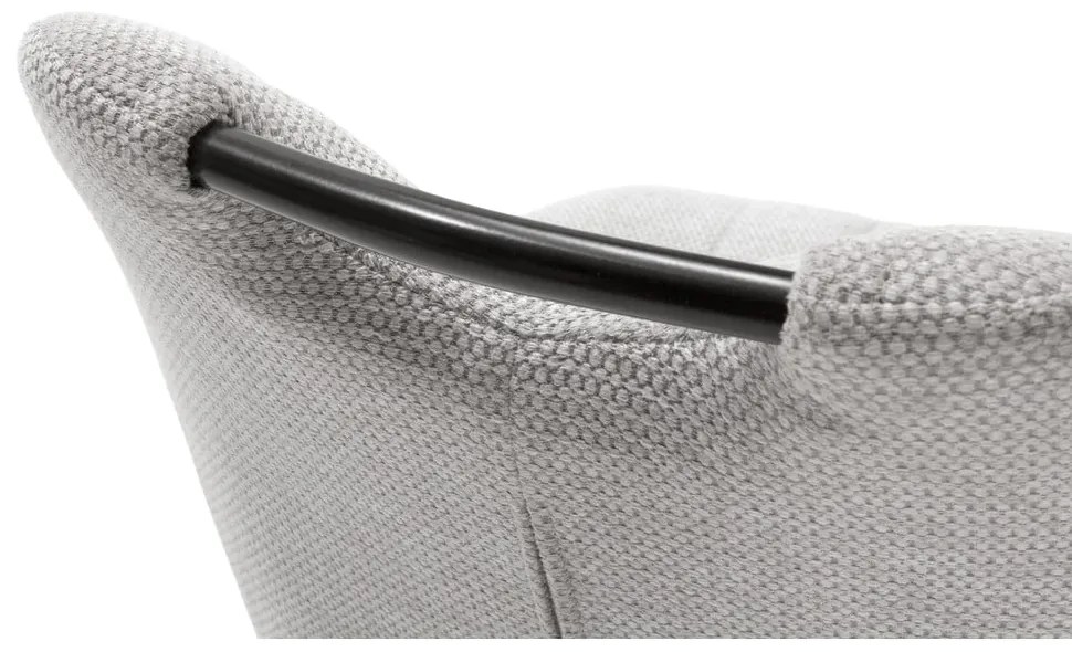 Beżowe tapicerowane hokery zestaw 2 szt. (wysokość siedziska 65 cm) Muli – Marckeric