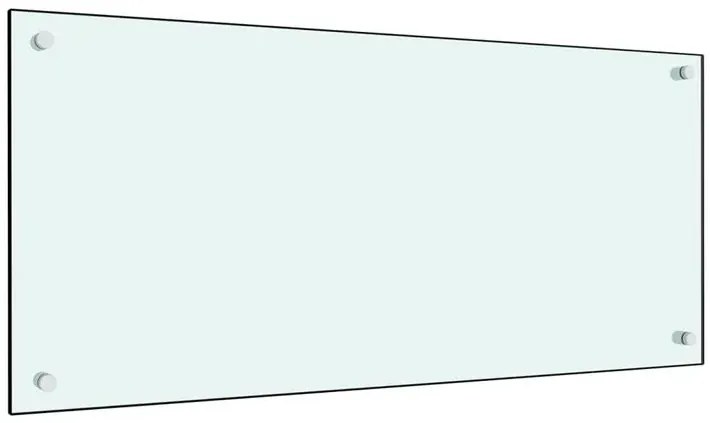 Biały panel ochronny na ścianę do kuchni W7-D34