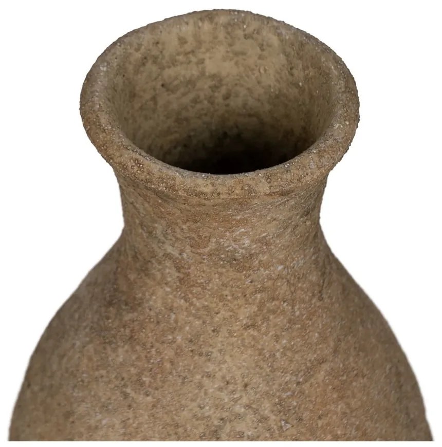 Brązowy ceramiczny wysoki wazon (wysokość 51 cm) Ijo – Ixia