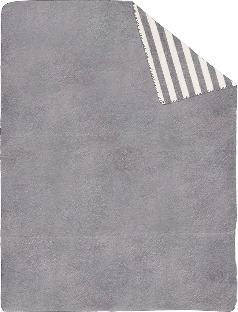 Koc Cosy Home 150x200cm Gray Stripes
