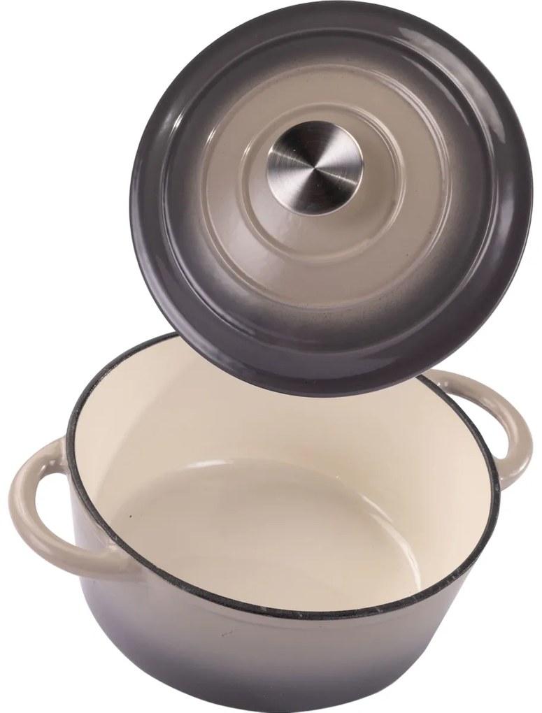 Lamart LT1301 Garnek żeliwny 22 cm, 2,7 l, 2,7 l