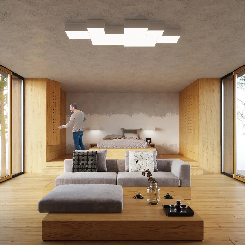 Plafon HORUS 55 biały SOLLUX LIGHTING