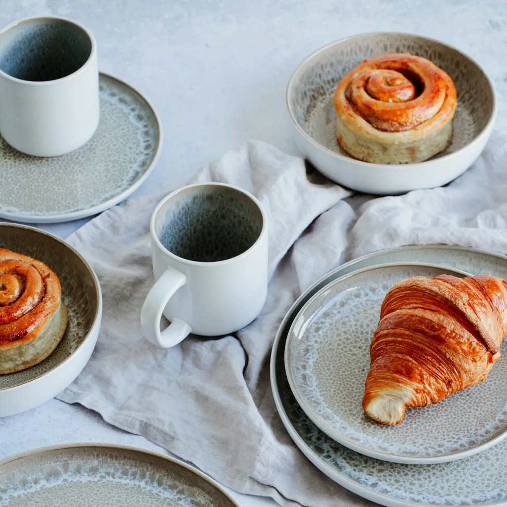 Mäser Zestaw naczyń stołowych 16 szt. MALEA –beżowy