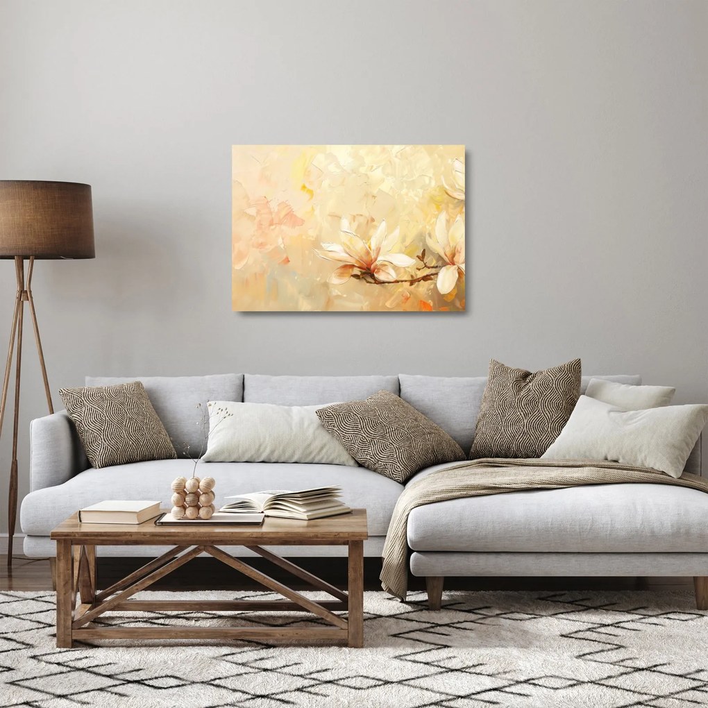 Obraz na szkle - Kwiaty (70x50 cm)